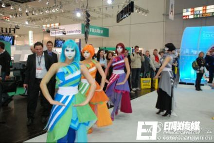 富士施樂展會(huì)現(xiàn)場(chǎng)美女模特