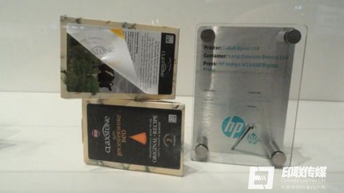 木盒外不干膠標(biāo)簽印刷