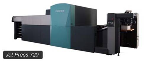 富士膠片Jet Press720彩色單張紙噴墨印刷機